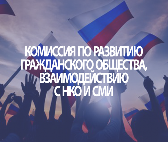 Комиссия по развитию гражданского общества, взаимодействию с НКО и СМИ