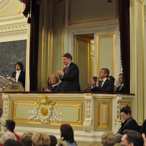 В Капелле прошел торжественный вечер, посвященный 75-летию Владимира Окрепилова