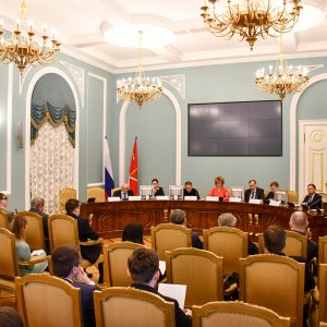 В Смольном состоялось заседание комиссии по предварительному рассмотрению кандидатов в члены Общественной палаты города при Губернаторе Санкт-Петербурга
