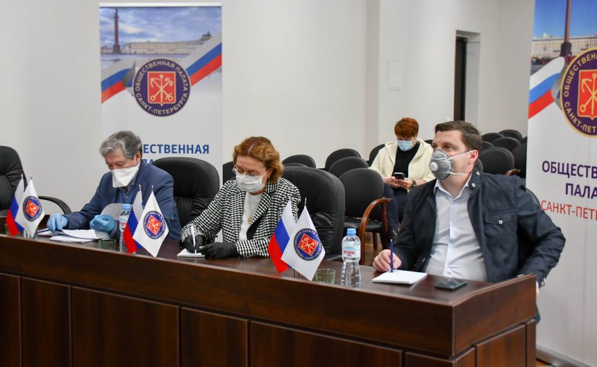 Члены Общественной палаты Петербурга обсудили важность защиты здоровья граждан во время голосования по поправкам в Конституцию
