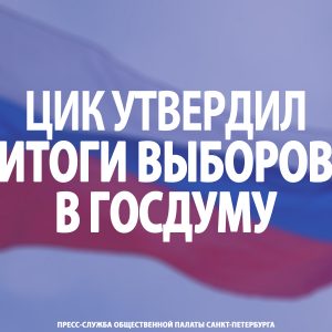ЦИК утвердил итоги выборов в Госдуму