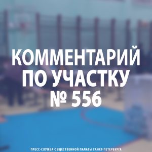 Комментарий по участку № 556