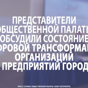 Представители Общественной палаты обсудили состояние цифровой трансформации организаций и предприятий города