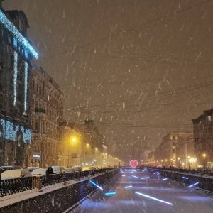 В Петербурге объявлен «желтый» уровень погодной опасности