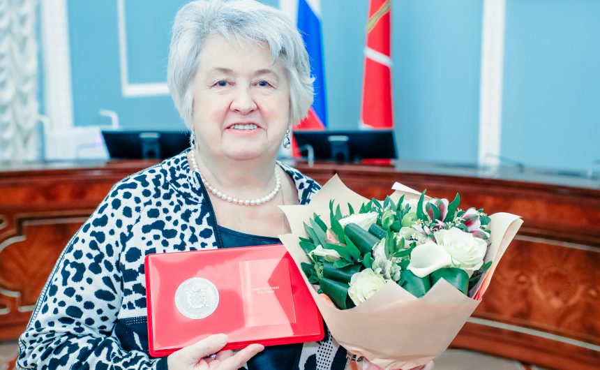 Член Общественной палаты Петербурга, Маргарита Урманчеева, награждена знаком отличия «За достижения в области организации труда добровольцев (волонтеров) в Санкт-Петербурге»