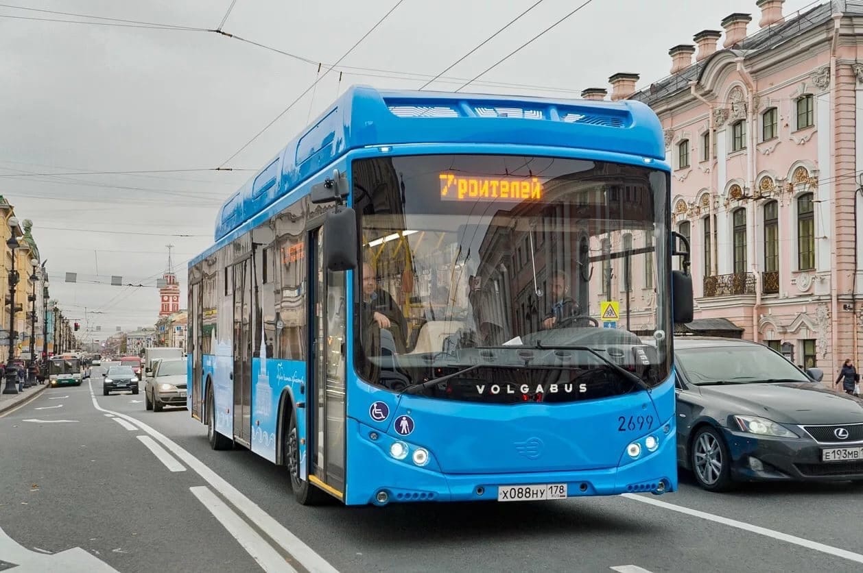 Автобусы в санкт петербурге