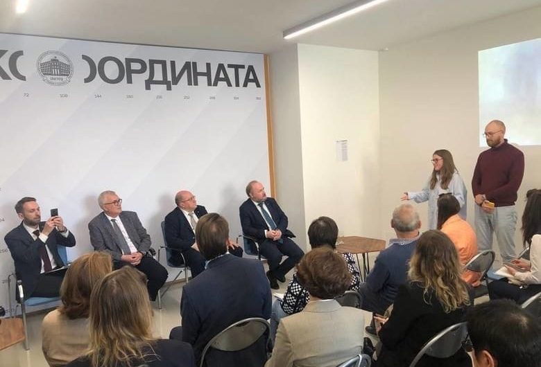 В центре Петербурга открылось пространство современного дизайна «Координата»: об этом рассказал член Общественной палаты Санкт-Петербурга Алексей Демидов