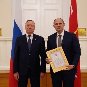 Михаилу Рахлину, члену Общественной палаты Санкт-Петербурга, президенту Федерации дзюдо Санкт-Петербурга присвоена почётная грамота