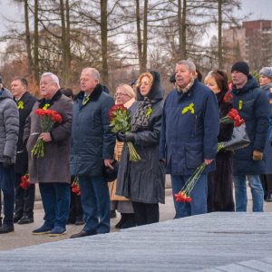 Делегация Общественной палаты Санкт-Петербурга почтила память жертв блокады Ленинграда