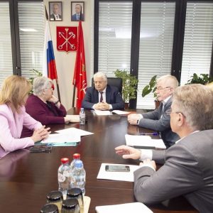Состоялась рабочая встреча по вопросам социального обслуживания детей-инвалидов Маргариты Урманчеевой – члена Общественной палаты Петербурга с вице-губернатором Санкт-Петербурга Олегом Эргашевым