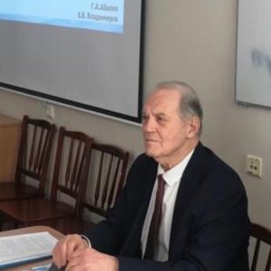 Член общественной палаты Санкт-Петербурга Георгий Абелев выступил перед будущими юристами