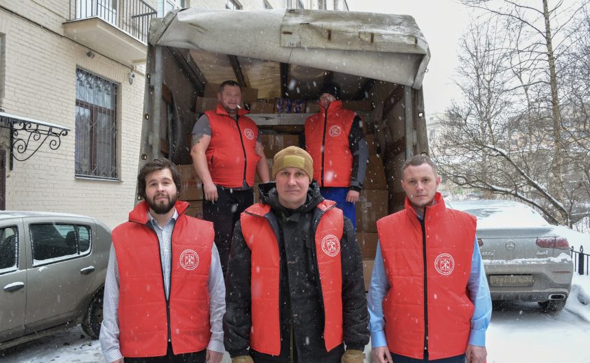 Общественная палата Санкт-Петербурга отправила гуманитарный груз