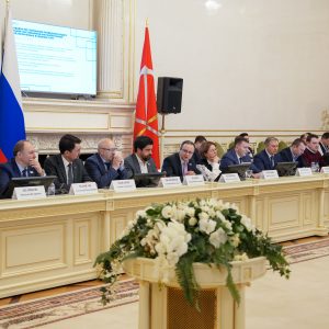 Председатель Общественной палаты Санкт-Петербурга Ирина Соколова и член Общественной палаты Валерий Солдунов приняли участие в заседании Общественного штаба по КРТ