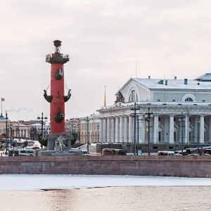 Реставрацию здания Биржи планируют завершить к 2024 году: рассказал член Общественной палаты Петербурга Георгий Вилинбахов