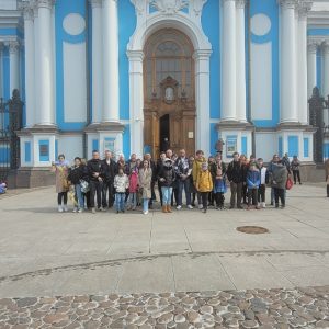 В выходные состоялось очередное мероприятие для семей из ЛНР, ДНР и Запорожской области проживающих в нашем городе, организованное Общественной палатой Санкт-Петербурга