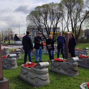 Члены Общественной палаты Санкт-Петербурга приняли участие в выездной проверке состояния воинских братских захоронений на Большеохтинском и Богословском кладбищах