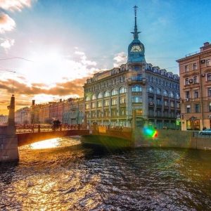 В Петербурге тепло и солнечно!