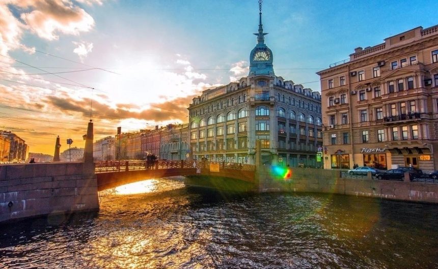 В Петербурге тепло и солнечно!