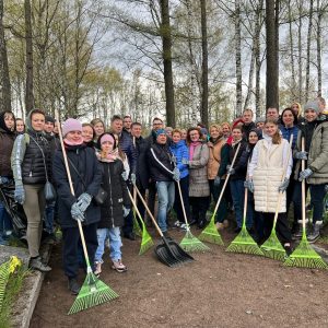 Члены Общественной палаты Санкт-Петербурга приняли участие в «Добром субботнике»