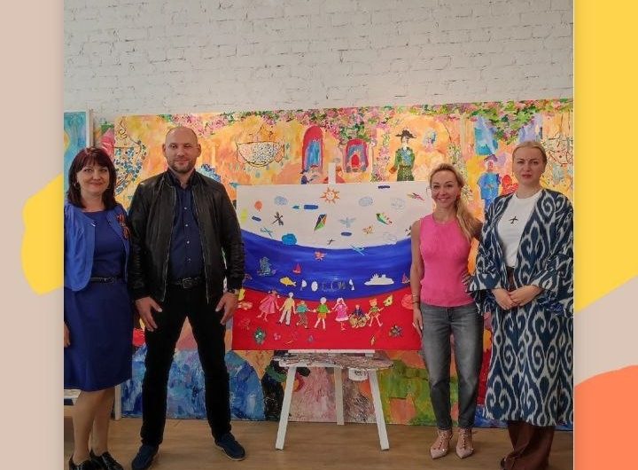 Дети участников СВО нарисовали Россию Дети участников СВО нарисовали Россию