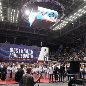 Михаил Рахлин и Михаил Кузьмин стали почетными гостями на Турнире имени В. А. Соловьёва