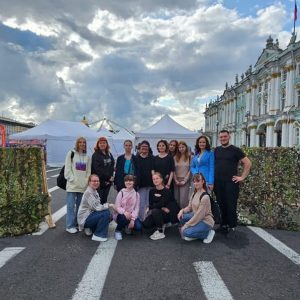 Член Общественной палаты Санкт-Петербурга Валерия Соколова поучаствовала в мероприятии в поддержку СВО