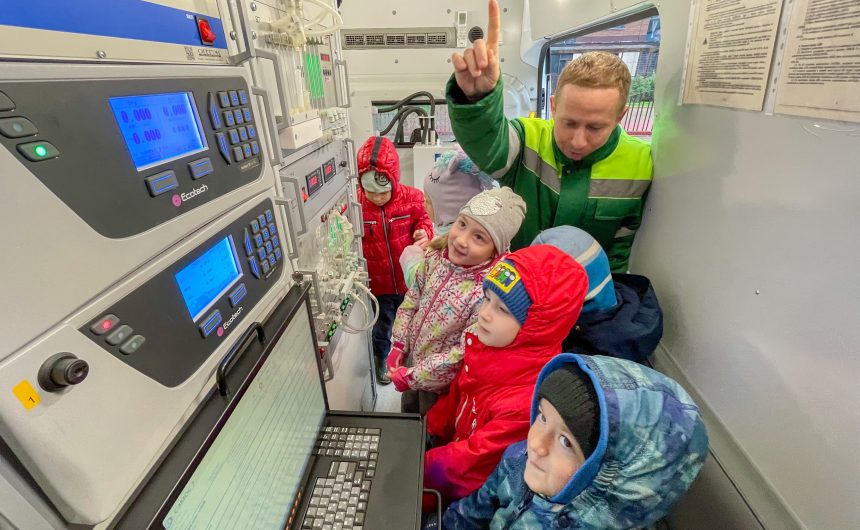 Для юных петербуржцев прошел урок экологии Для юных петербуржцев прошел урок экологии