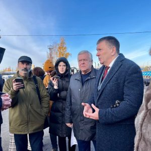 Члены Общественной палаты Санкт-Петербурга проверили готовность города к зиме