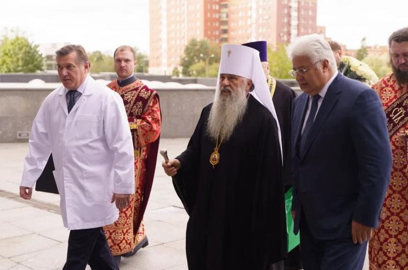 В больнице Святого Великомученика Георгия состоялось торжественное открытие храма Святого Георгия Победоносца, в котором с 2017 года проходил капитальный ремонт В больнице Святого Великомученика Георгия состоялось торжественное открытие храма Святого Георгия Победоносца, в котором с 2017 года проходил капитальный ремонт