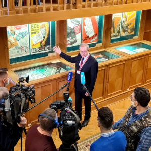 В Главном здании РНБ открылась выставка, посвященная памяти Владимира Геннадьевича Гронского В Главном здании РНБ открылась выставка, посвященная памяти Владимира Геннадьевича Гронского