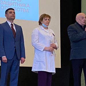 Юрий Третьяков выступил перед защитниками Родины в госпитале для ветеранов войн