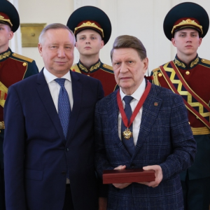 Владимир Окрепилов получил орден «За Заслуги Перед Отечеством»