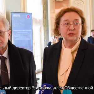 В Эрмитажном театре прошла встреча с Михаилом Пиотровским