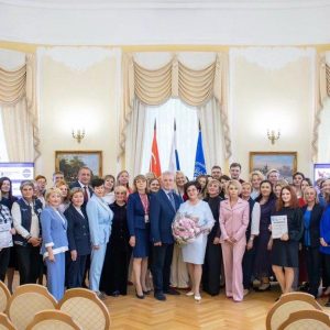 В Мариинском зале Герценовского университета наградили лучших участников проекта «Вектор качества образования»