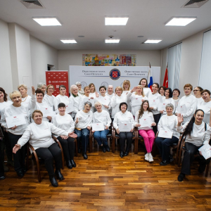 На площадке Общественной палаты Санкт-Петербурга поздравили участников проекта «Милосердие»