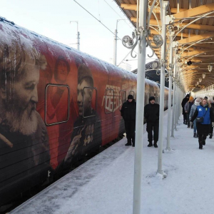 В Петербург 5 января прибудет «Поезд Победы» — первая в мире иммерсивная передвижная выставка