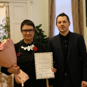 Член Общественной палаты Санкт-Петербурга Валерия Соколова отмечена благодарностью губернатора Курской области Александра Хинштейна Член Общественной палаты Санкт-Петербурга Валерия Соколова отмечена благодарностью губернатора Курской области Александра Хинштейна