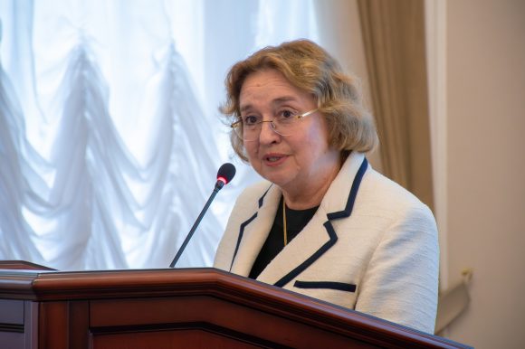 Председатель Общественной палаты Санкт-Петербурга Ирина Соколова приняла участие в заседании городского правительства